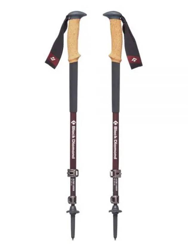 BLACK DIAMOND 24 Alpine carbon cork trekking poles W BD112515 ALP - BLACKBROWN - BALAAN 1