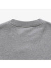 Zebra Patch Organic Cotton Sweatshirt Grey - PAUL SMITH - BALAAN 5