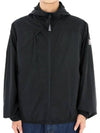 Haadrin Hooded Jacket Black - MONCLER - BALAAN 3