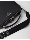 Saffiano Leather Brief Case Black - PRADA - BALAAN.