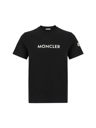 Short Sleeve T Shirt 8C0003489AJS999 Black - MONCLER - BALAAN 1