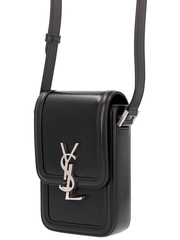 Smooth Leather Solferino Mini Bag Black - SAINT LAURENT - BALAAN 4