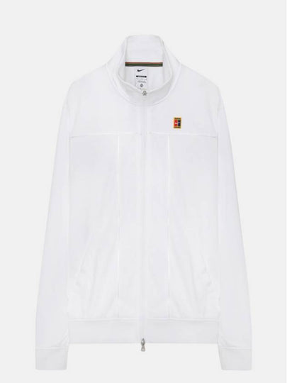 Court Heritage Suit Zip-Up Jacket White - NIKE - BALAAN 2