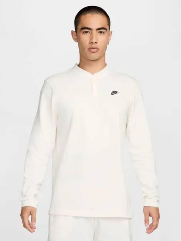 Man Club Long Sleeve Henry 133 - NIKE - BALAAN 1