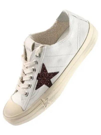 Women's V-Star Low-Top Sneakers White - GOLDEN GOOSE - BALAAN 2