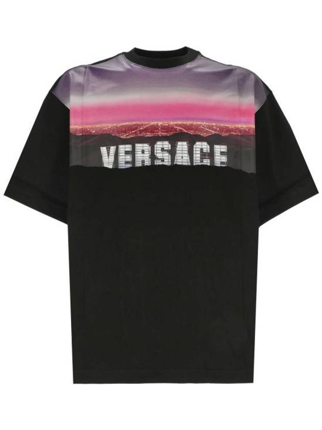 short sleeve t-shirt 1012928 1A093382B510 - VERSACE - BALAAN 1