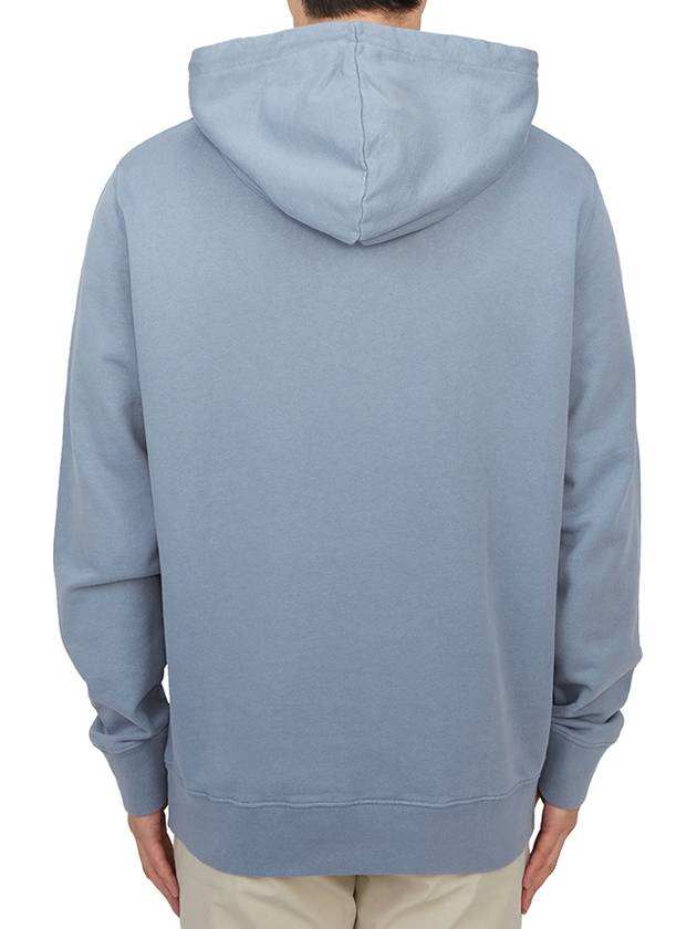 Fox Head Patch Regular Hoodie Light Blue - MAISON KITSUNE - BALAAN 4