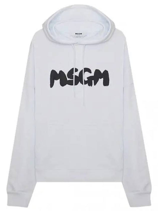 Cloud Logo Hooded Sweatshirt Women - MSGM - BALAAN 1