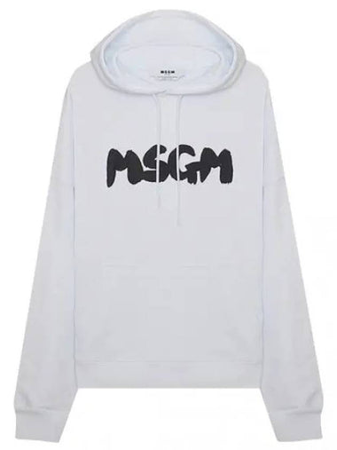 cloud logo hooded sweatshirt - MSGM - BALAAN 1