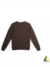 Lyle Light Merino Wool Knit Top Walnut Melange - J.LINDEBERG - BALAAN 2