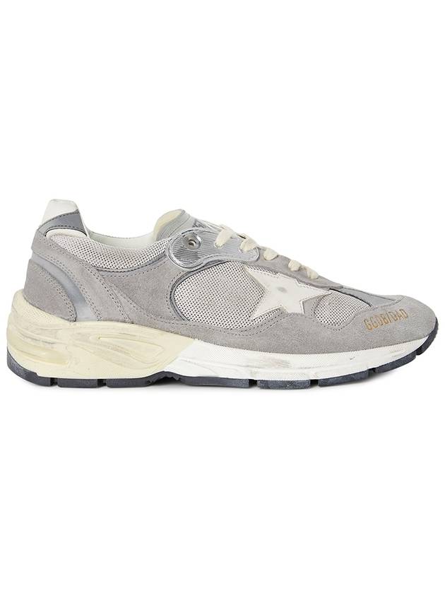 Dad-Star Low Top Sneakers Grey Silver White - GOLDEN GOOSE - BALAAN 6