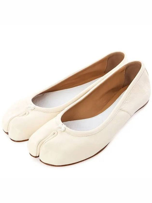 Tabi Ballerina Flat Ivory - MAISON MARGIELA - BALAAN 2