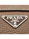 brown shoulder bag - PRADA - BALAAN 4