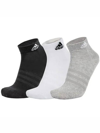 Thin And Light Ankle Socks 3 Pairs - ADIDAS - BALAAN 2