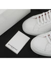 Tennis Red Tab Low Top Sneakers White - GIVENCHY - BALAAN.