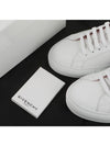 Urban Street Red Tab Low Top Sneakers White - GIVENCHY - BALAAN 9