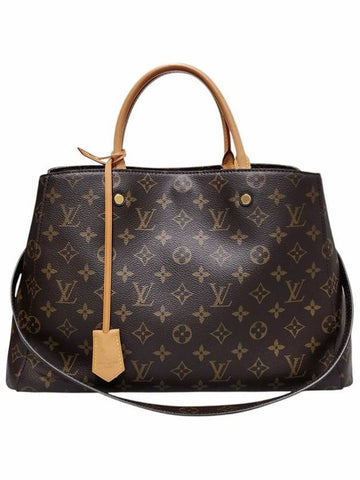 M41067 Monogram Canvas Montaigne GM Tote Bag Strap - LOUIS VUITTON - BALAAN 1