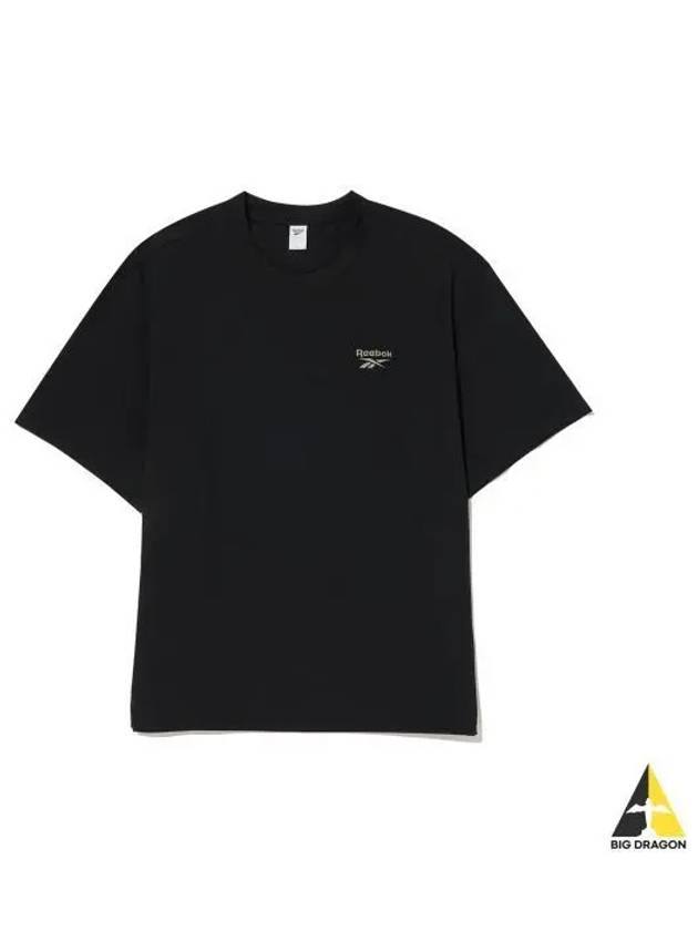 New Basic Fresh T Shirt Black - REEBOK - BALAAN 1