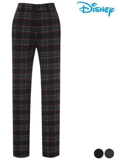 Men s Check Straight Fit Long Pants DM3MPA004 - DISNEY GOLF - BALAAN 2