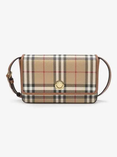 Check Cross Bag Beige - BURBERRY - BALAAN 2