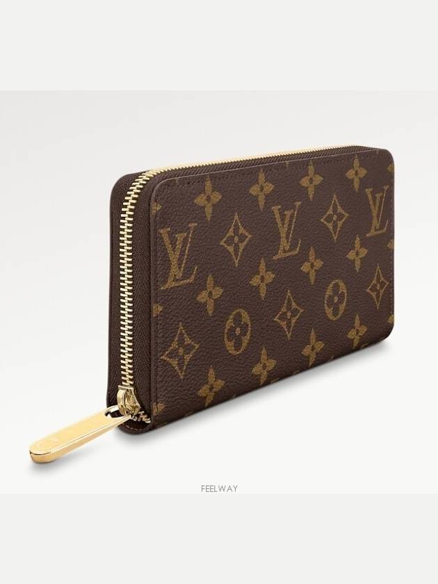 Zippy Monogram Canvas Long Wallet Fuchsia - LOUIS VUITTON - BALAAN 3