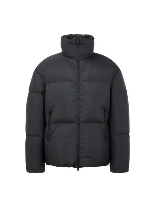 Men s high neck zip up down padded jacket black 271409 - HERNO - BALAAN 1