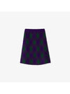 argyle wool skirt - BURBERRY - BALAAN 1