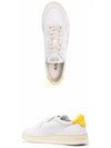 Men's Medalist Leather Low Top Sneakers White - AUTRY - BALAAN 6