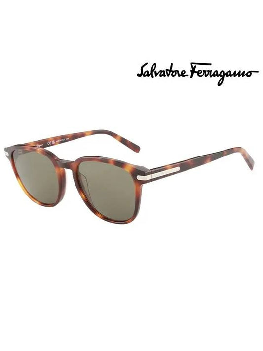 Salvatore Ferragamo Gray Square Men s Sunglasses SF993S 214 53 - SALVATORE FERRAGAMO - BALAAN 2