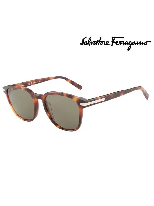 Eyewear Square Sunglasses Brown - SALVATORE FERRAGAMO - BALAAN 2