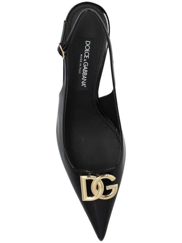 logo decorated slingback pumps 60mm CG0710A1037 - DOLCE&GABBANA - BALAAN 7