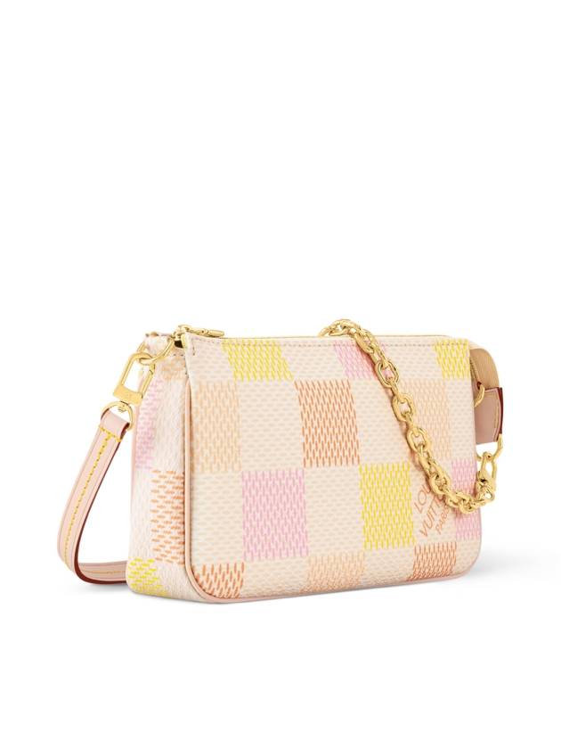 Pochette Accessoires Pouch Bag Peach Pink - LOUIS VUITTON - BALAAN 3