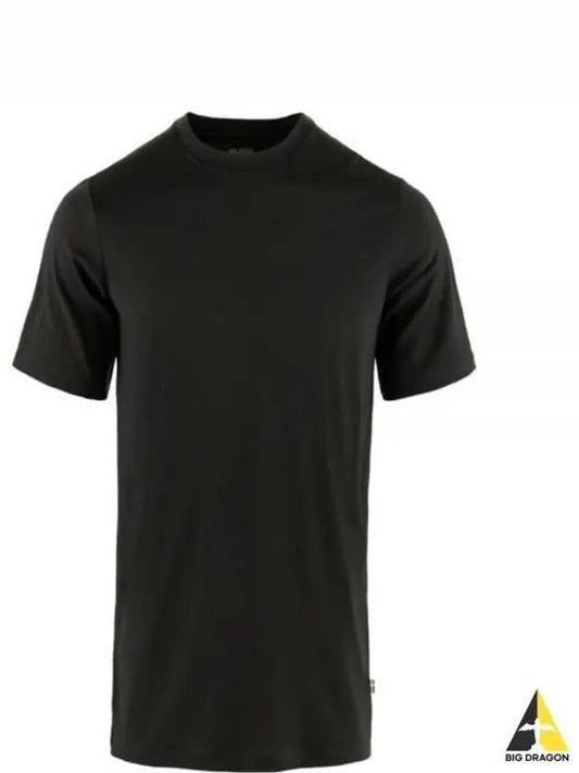 Men s Abisko Wool Short Sleeve T Shirt 87193550 SS M - FJALL RAVEN - BALAAN 1