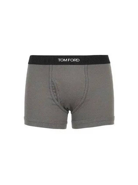 Men's Classic Fit Boxer Briefs Dark Grey - TOM FORD - BALAAN 2