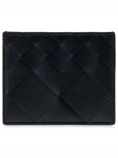 Intrecciato Card Wallet Black - BOTTEGA VENETA - BALAAN 2