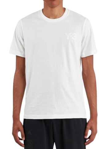 Classic SS Logo Short Sleeve T-Shirt White - Y-3 - BALAAN 1