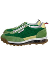 Men's Tech Runner Low Top Sneakers Green - THOM BROWNE - BALAAN 3