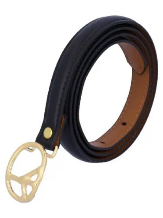 Piece Buckle Narrow Belt Black Waistband - NEEDLES - BALAAN 1