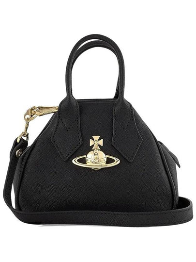 Sphere Leather Mini Shoulder Bag Black - VIVIENNE WESTWOOD - BALAAN 2