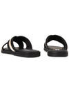 Crossover Strap Slippers Black - BALLY - BALAAN 7