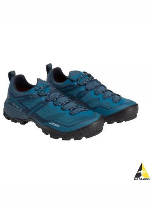 Men's Ducan Low Gore-Tex Low Top Sneakers Deep Blue - MAMMUT - BALAAN 2