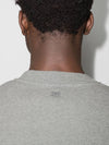 Small Heart Logo Sweatshirt Grey - AMI - BALAAN 4