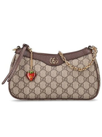 Ophidia Chain Strap Small Shoulder Bag Beige - GUCCI - BALAAN 1