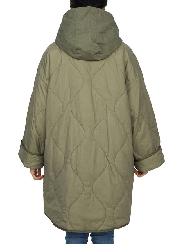 Fumetto Reversible Padding Cape Green - MAX MARA - BALAAN 7