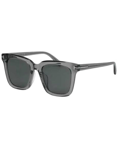 Eyewear Square Asian Fit Sunglasses Grey - TOM FORD - BALAAN 1