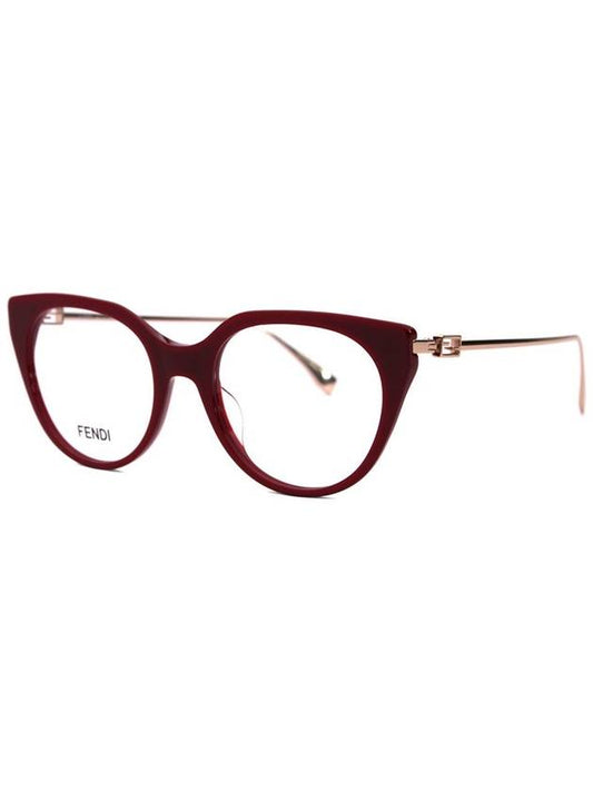 FE50010I 069 Officially imported cat eye horn rim Asian fit luxury glasses frame - FENDI - BALAAN 1