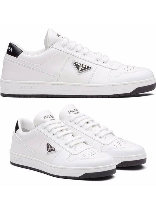 Triangular Logo Downtown Men's Sneakers 2EE364 - PRADA - BALAAN 1