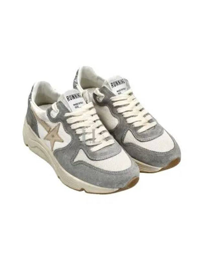 Running Sole Canvas Toe Star Low Top Sneakers Grey - GOLDEN GOOSE - BALAAN 2