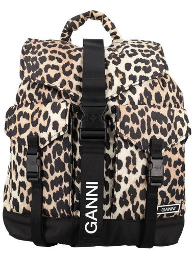 Ganni Leo Backpack - GANNI - BALAAN 1