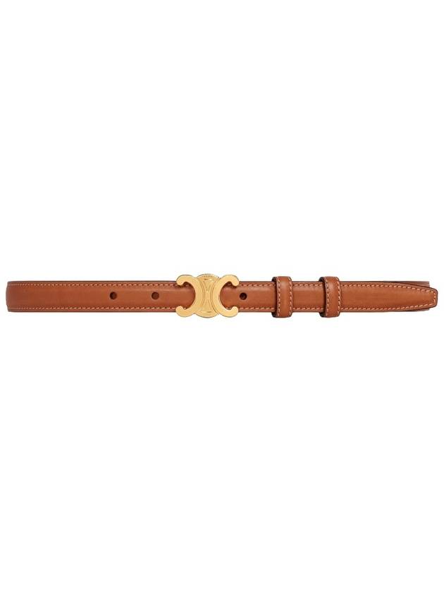 Small Triomphe Belt Tan - CELINE - BALAAN 2